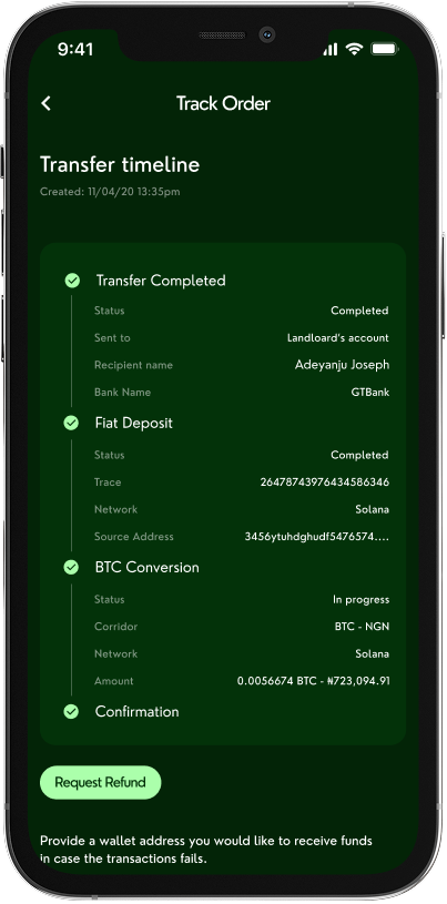 Enjoy peace of mind with crystal-clear tracking and instant arrival notifications